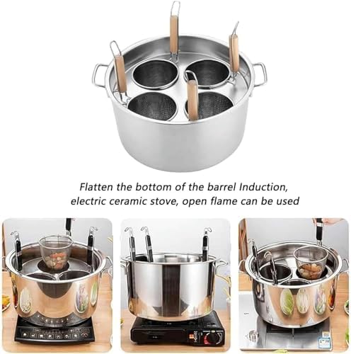 3-Piece Stainless Steel Pasta Cookware Set for Kitchen
