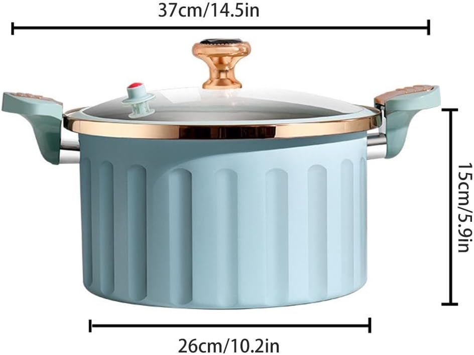 Durable Dual-Handle Stock Pot