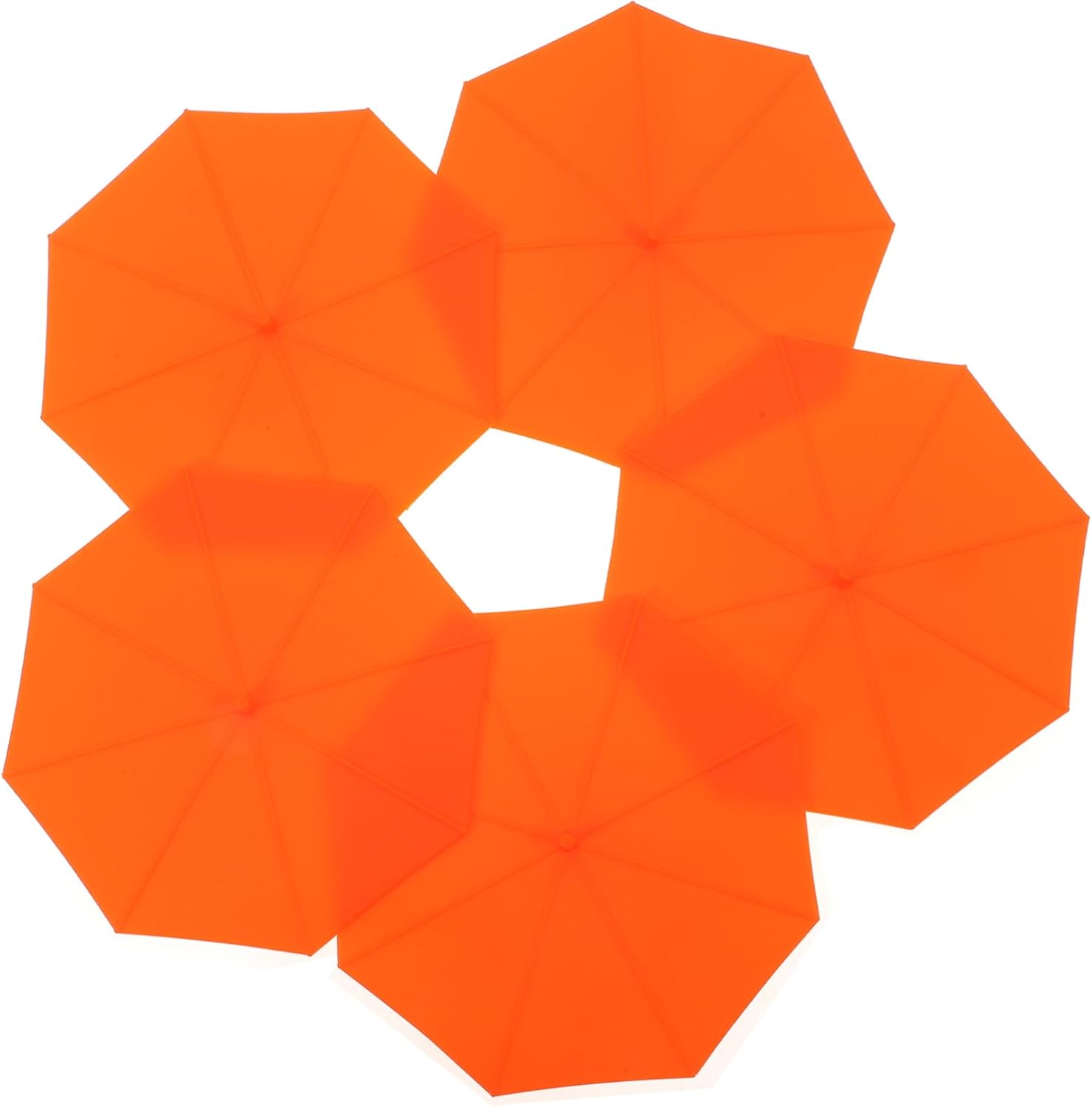 Alipis 5-Piece Silicone Mug Lids