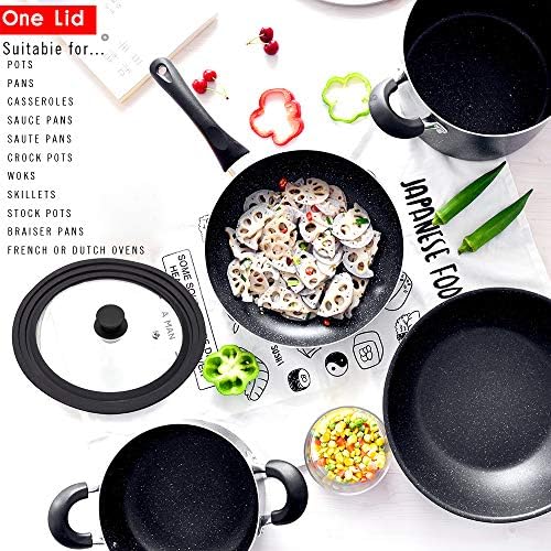 Universal Lid for Pots Pans and Skillets