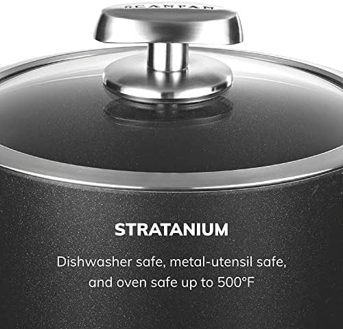 SCANPAN Pro IQ 3 Qt Covered Saucepan