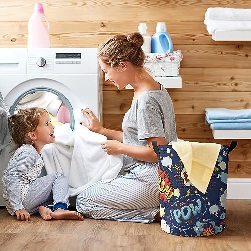 City Wars Superheroes Rise - Funny Foldable Laundry Basket