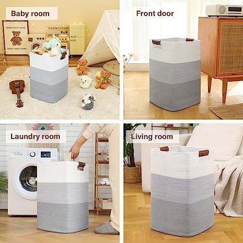 Extra Large Laundry Hamper Gradient Grey