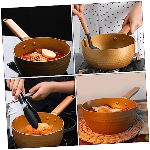 Perfect Non-Stick Ergonomic Milk Pan for Camping Kitchen Use
