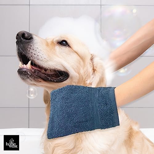 Homewear High Rise Stripe 6 Pack Wash Mitt Set