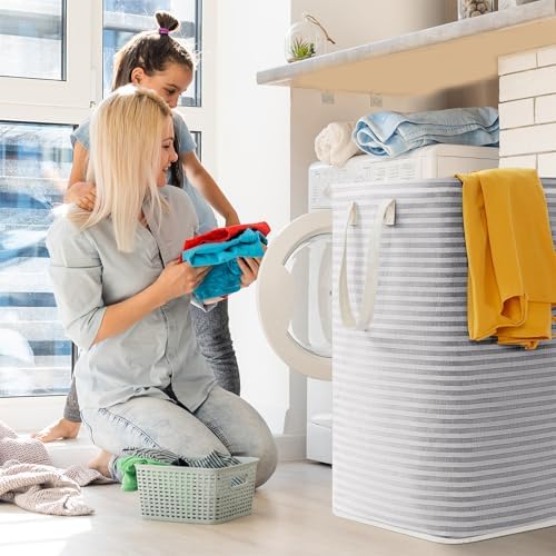 Perfect for Freestanding Laundry Hamper Grey
