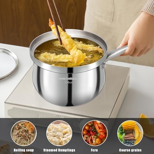 Stainless Steel 23 Quart Pots with Lid