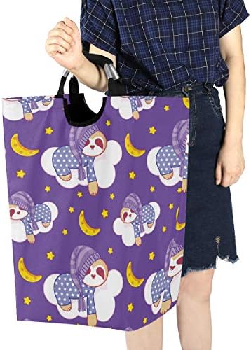 MOYYO Cute Lazy Sloth Laundry Basket Collapsible Organizer