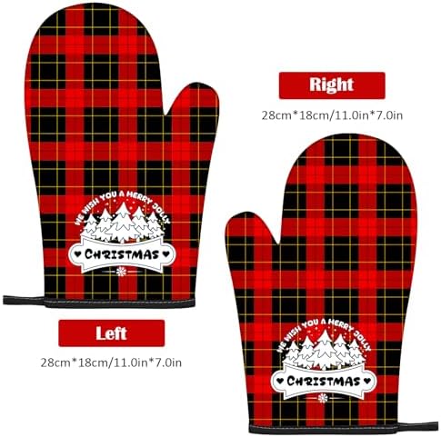 CenviaLuxy Christmas Oven Mitts