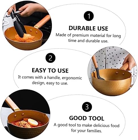 Perfect Non-Stick Ergonomic Milk Pan for Camping Kitchen Use