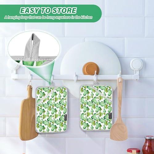 Premium 2-Pack Pot Holders Heat-Resistant - Easy Kitchen Use