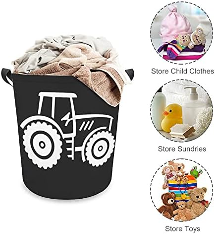 Vintage Tractor Organizer Basket
