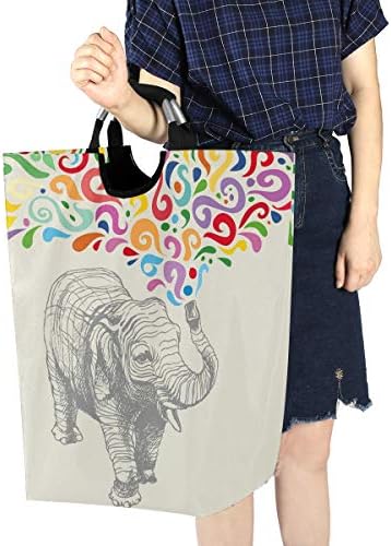 MOYYO Elephant Storage Colorful Durable Clothes Organizer