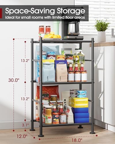 Sturdy Metal Storage Shelf