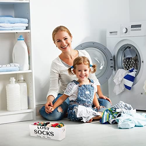 Blulu Lost Socks Sign for Farmhouse Laundry Room