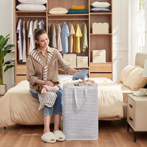 Perfect for Freestanding Laundry Hamper Grey