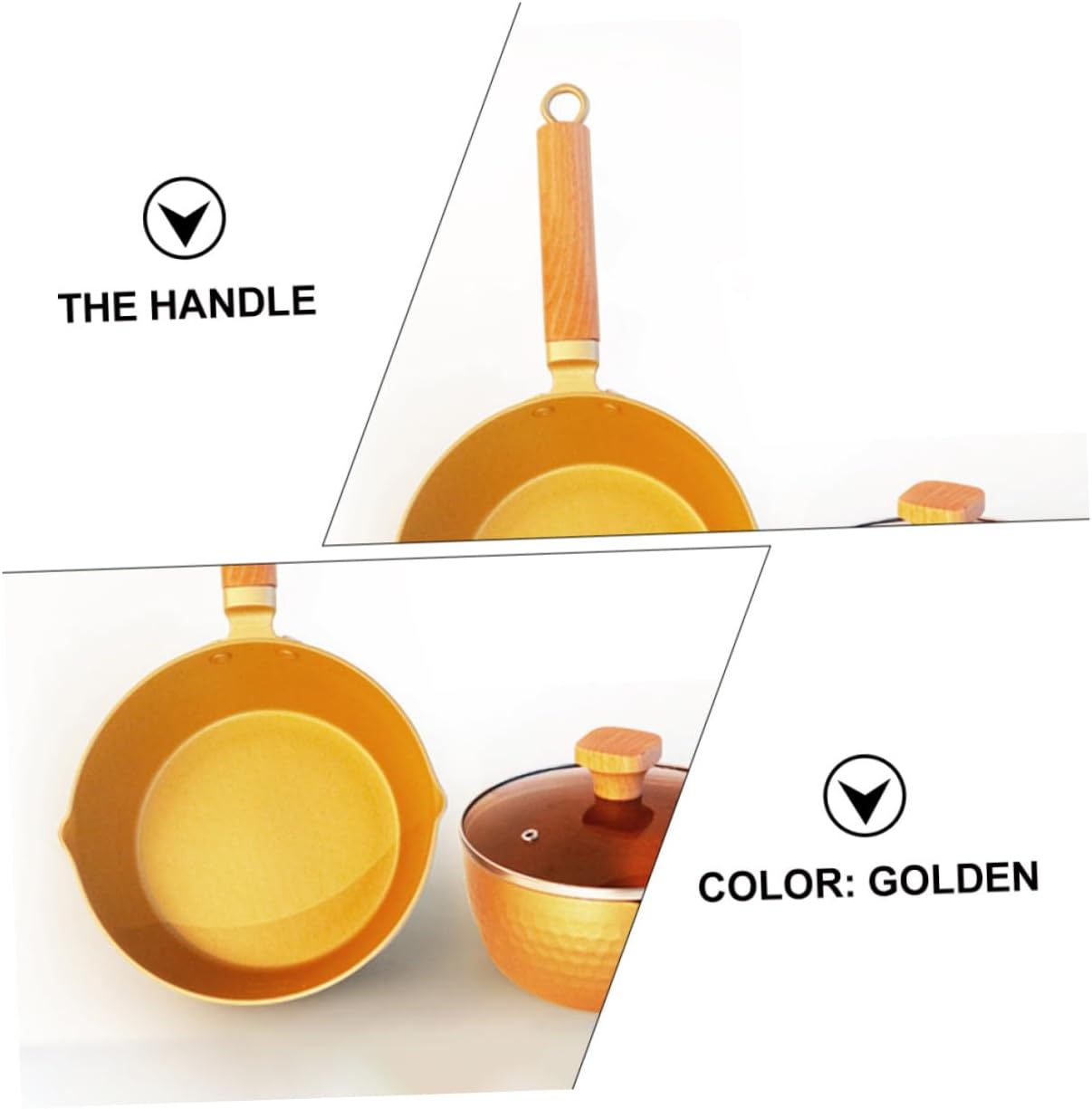 Perfect Non-Stick Ergonomic Milk Pan for Camping Kitchen Use
