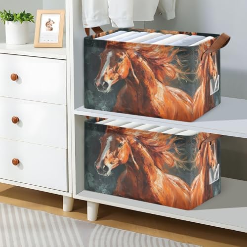 LARGE 32L Collapsible Storage Bin for Laundry and Organization