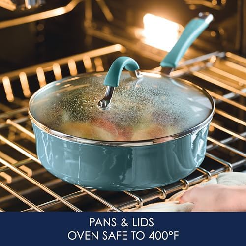 Rachael Ray Cucina Cookware Set Durable Easy to Clean