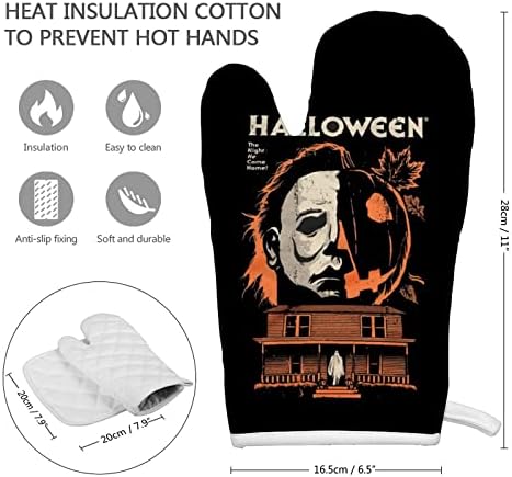 Spooky Softness Heat-Resistant Halloween Oven Mitt