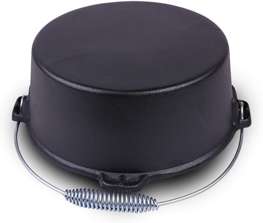 High-Quality Cast Iron Pot for Cooking and Picnic