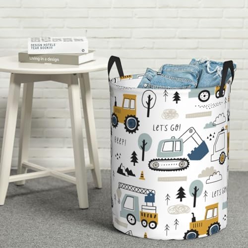 Stylish Water-Resistant Oxford Fabric Laundry Basket for Home Organization