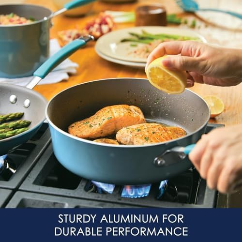 Rachael Ray Cucina Cookware Set Durable Easy to Clean