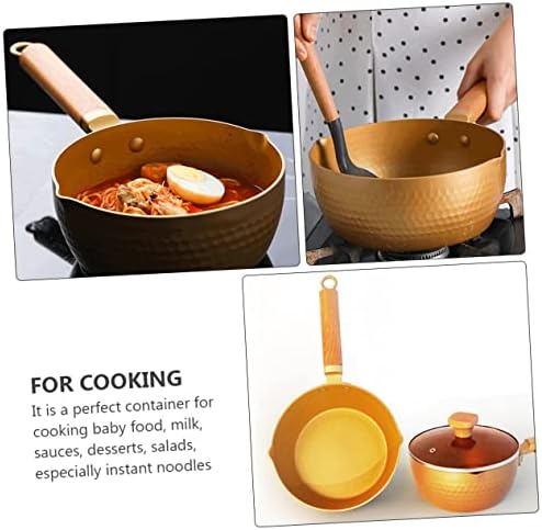 PRETYZOOM Non-Stick Sauce Pan with Ergonomic Handle