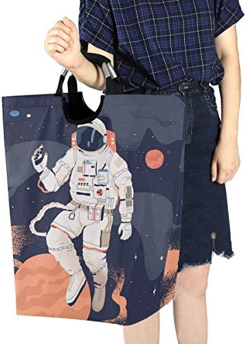 Astronaut Folding Laundry Basket