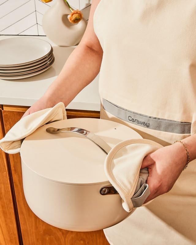 Caraway transpose your cooking game with this nonstick Dutch Oven pot