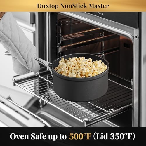 Duxtop 3 Quart Nonstick Saucepan with Lid