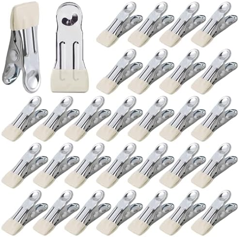 Sturdy Durable Stainless Steel Clothes Pins Multi-Use Design