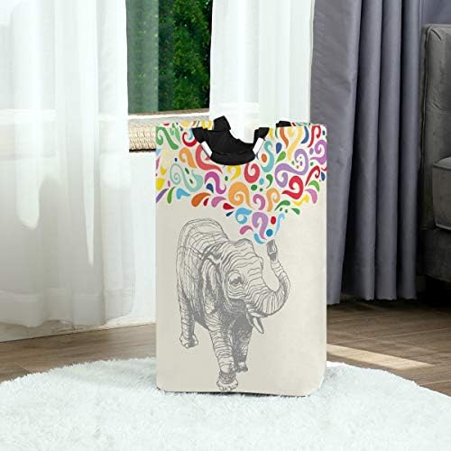 MOYYO Elephant Storage Colorful Durable Clothes Organizer