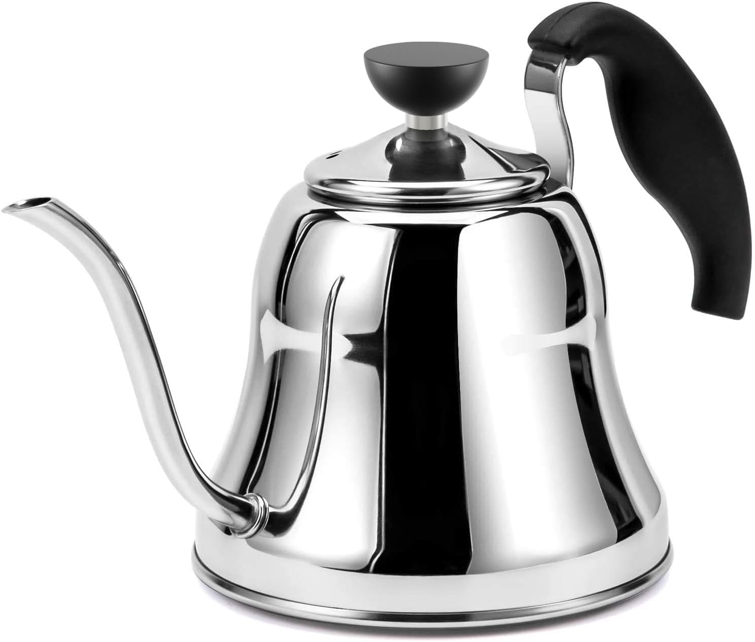 Baristas Choice Gooseneck Tea Kettle 28oz Silver