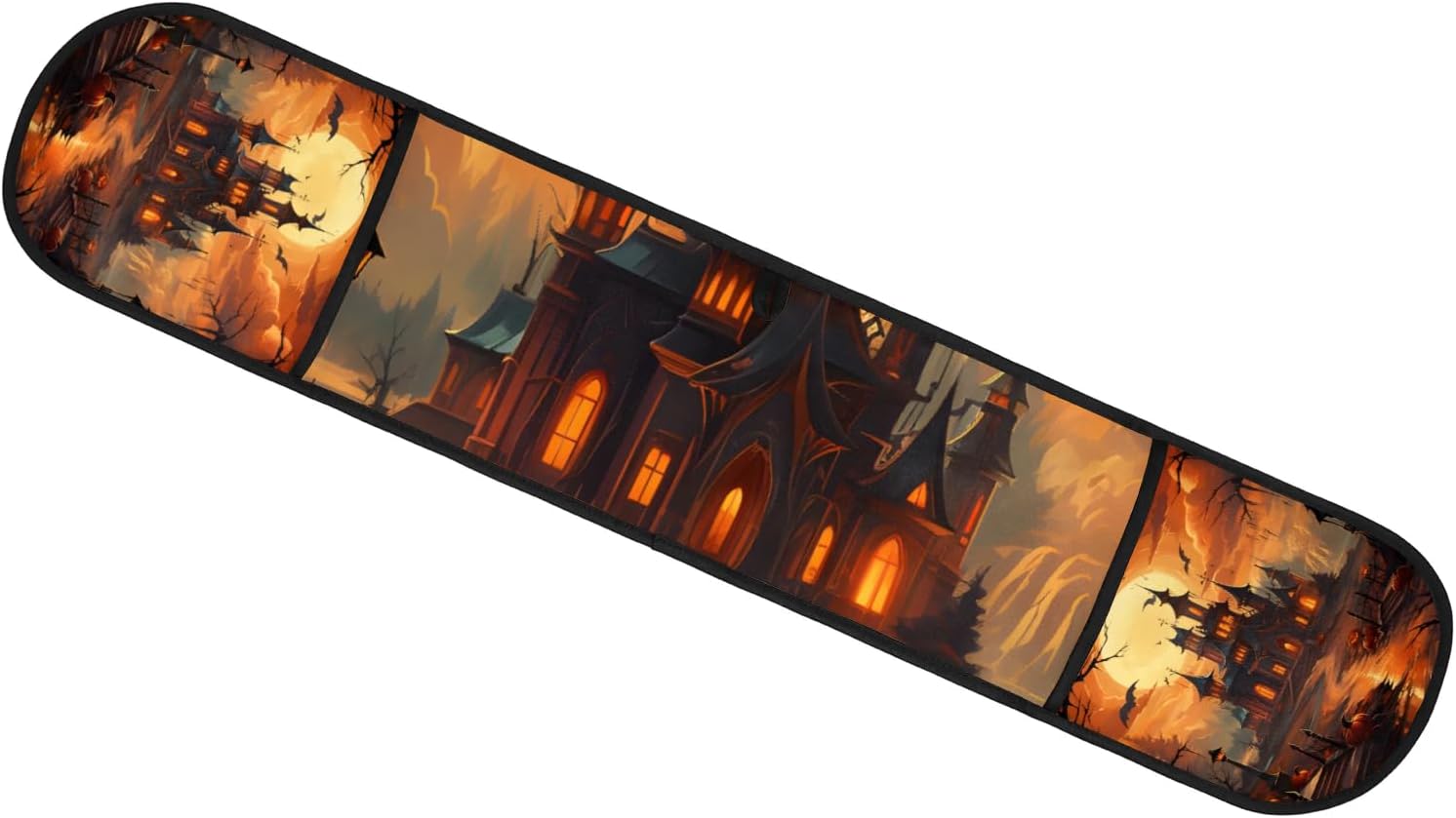 Halloween Night Castle Oven Mitts