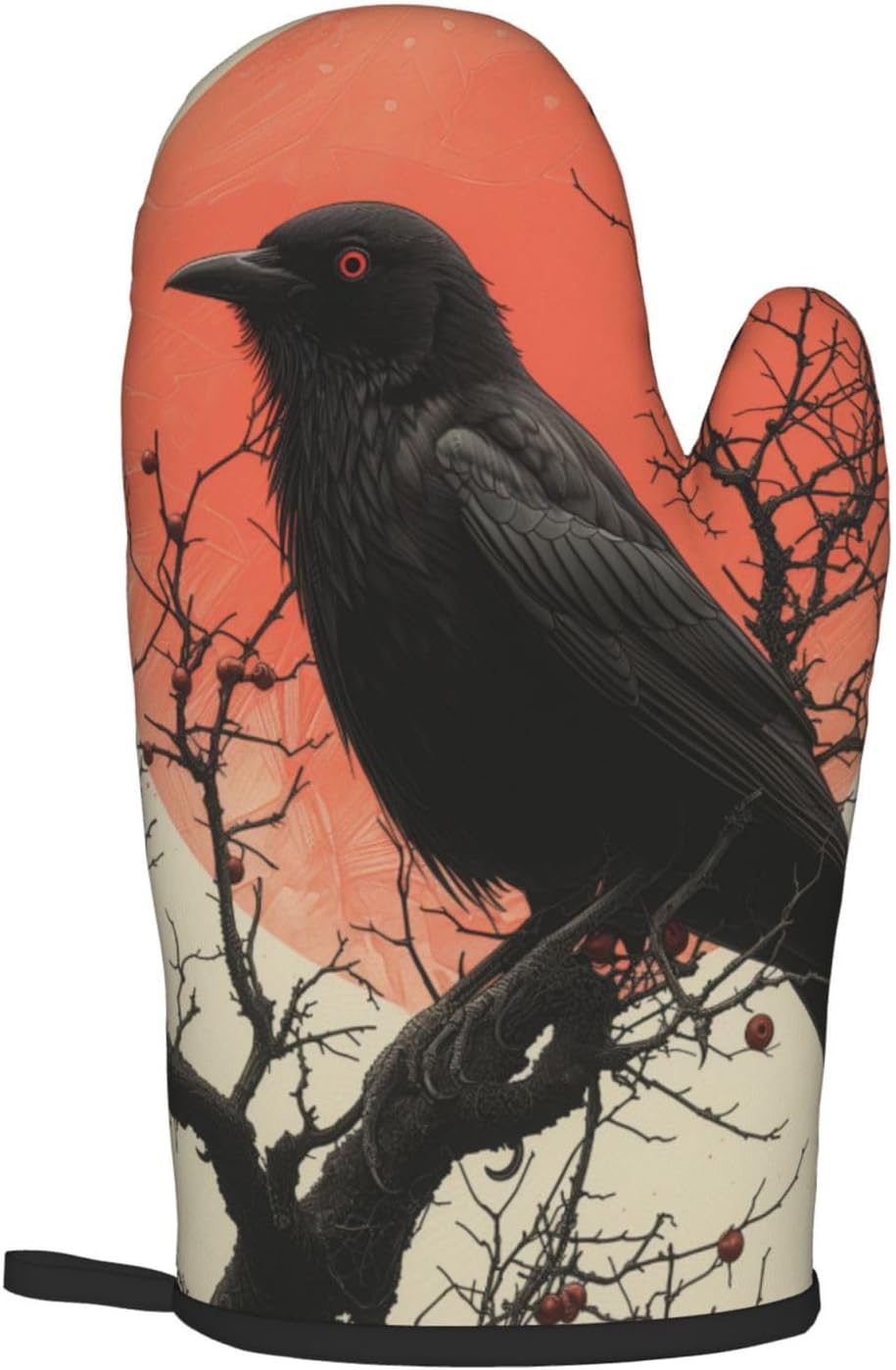 Vivid Halloween Oven Mitts Set