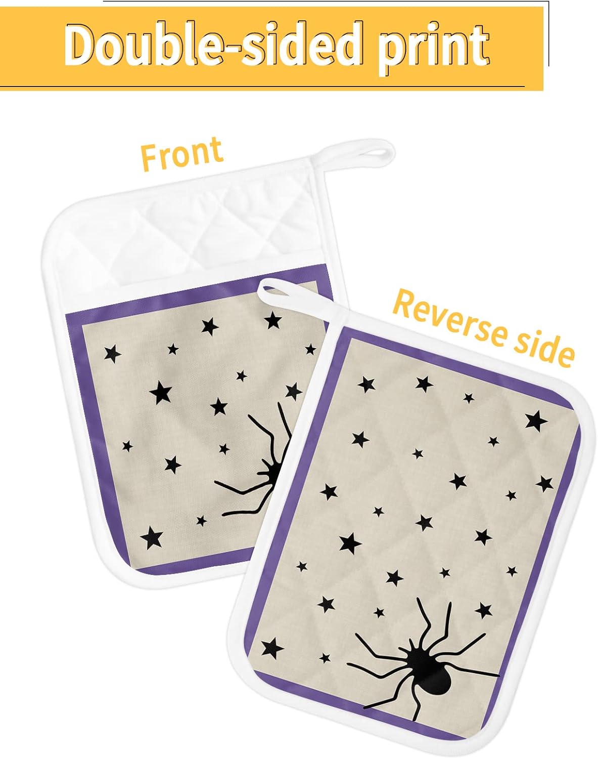 5-Piece Halloween Pot Holder Set