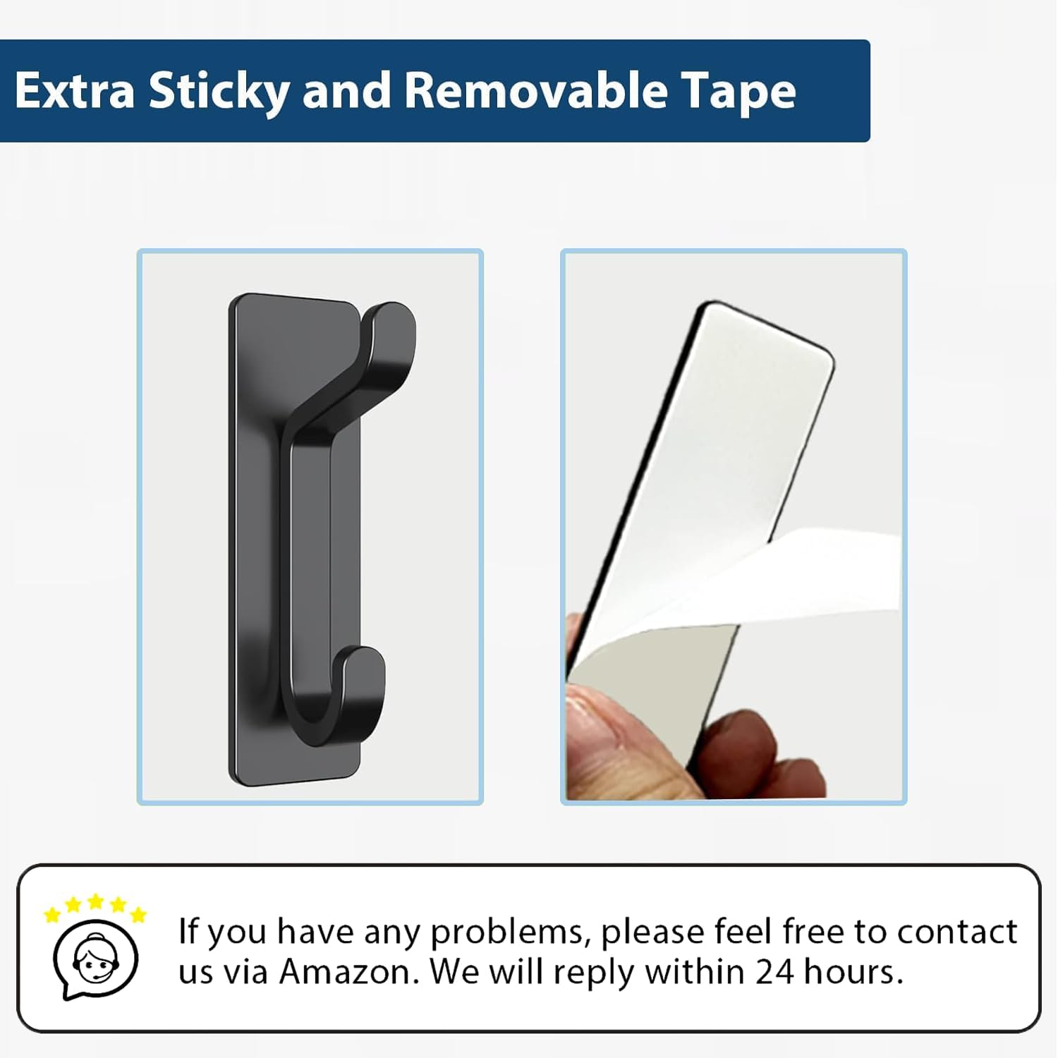 Pickpiff 10LB Heavy Duty Wall Hook Stainless Steel Door Organizer
