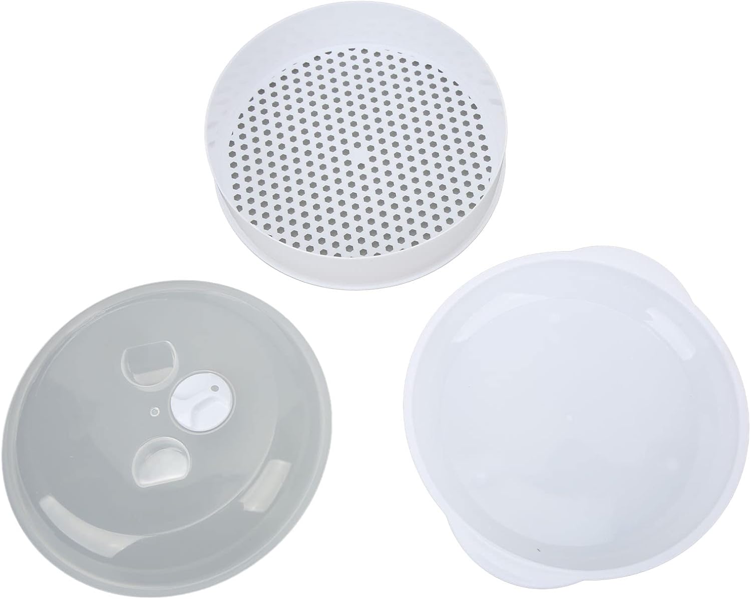 Adjustable Handle Microwave Steamer