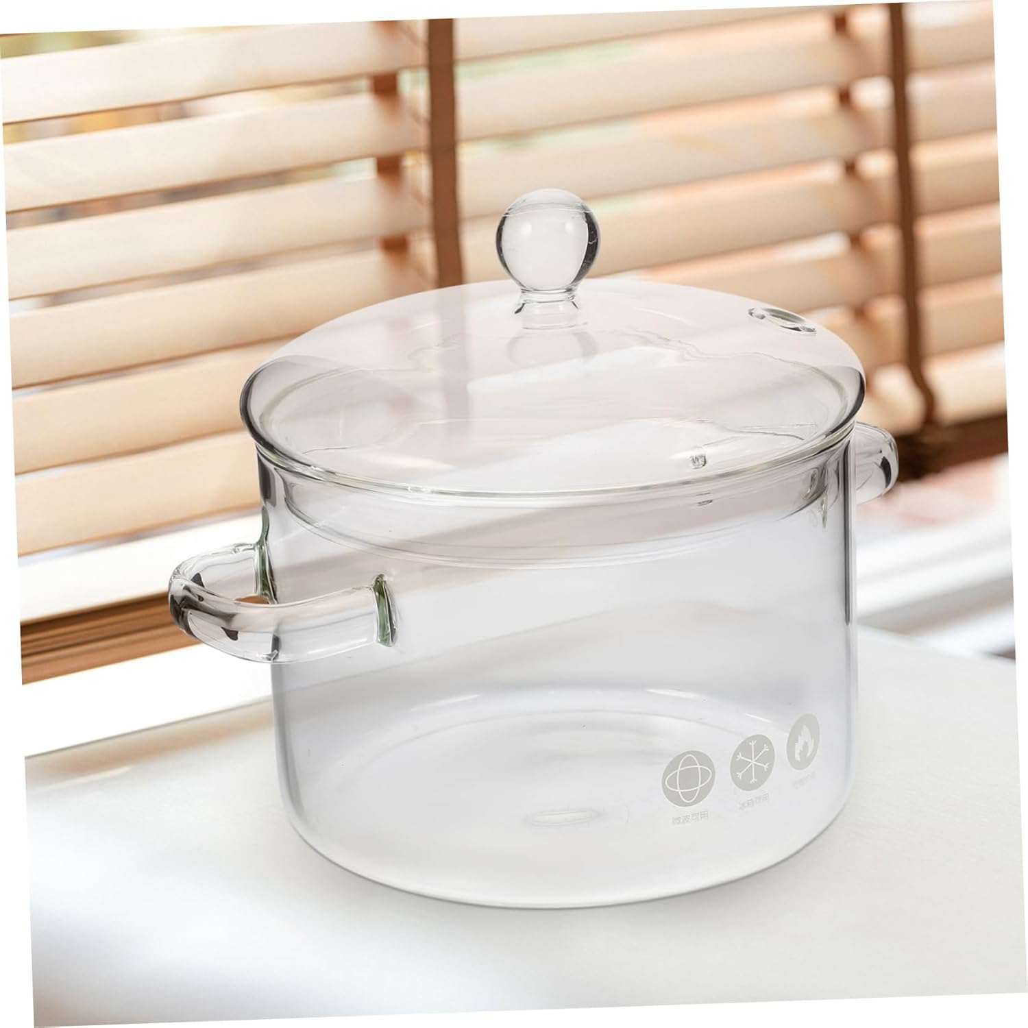 Premium High-Borosilicate Glass Stew Pot for Home Cooking