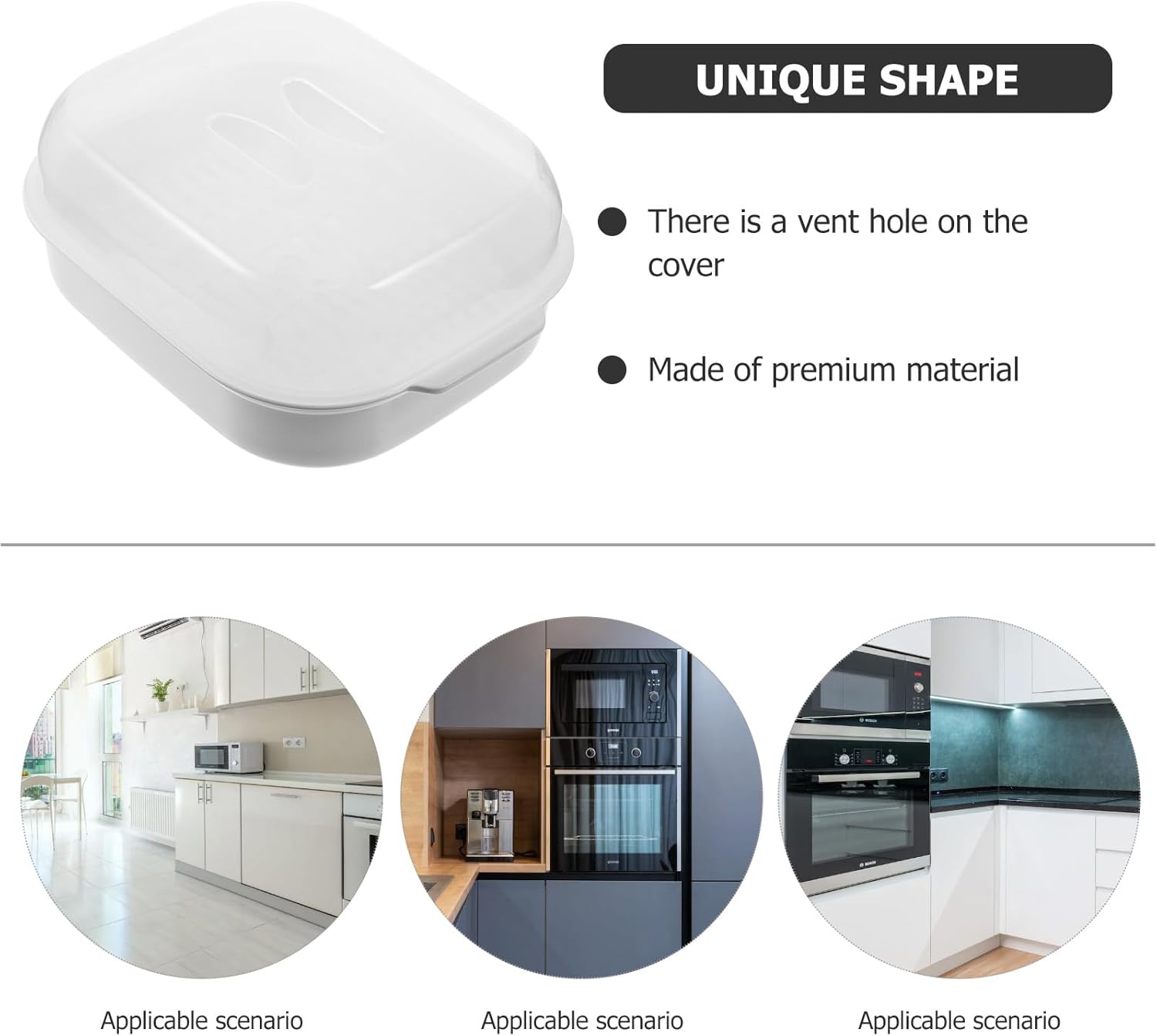 DOITOOL 1pc Microwave Steamer for Steamed Buns 1