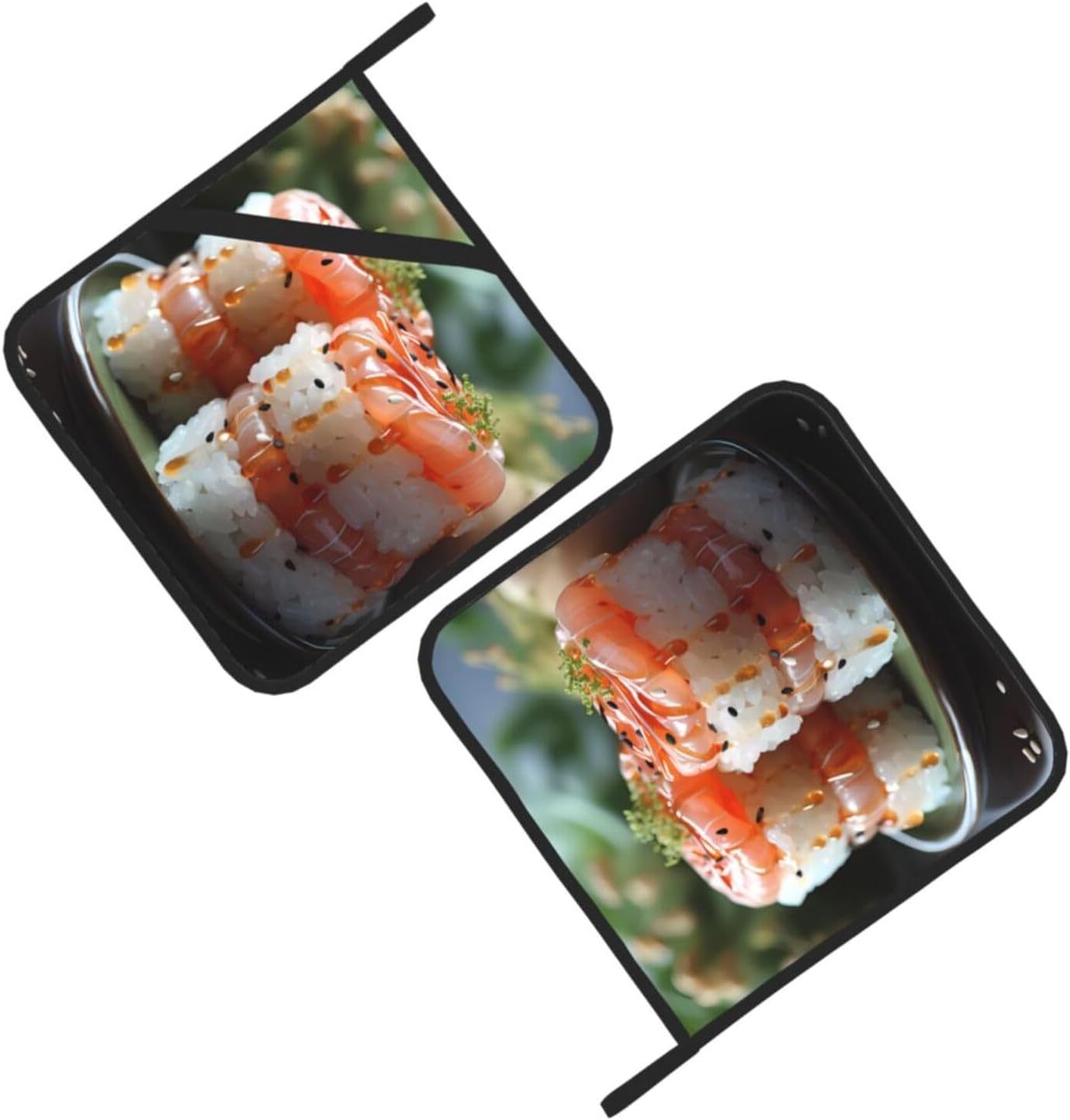 Fresh Salmon Potholders - Heat-Resistant Durable 2-Pack