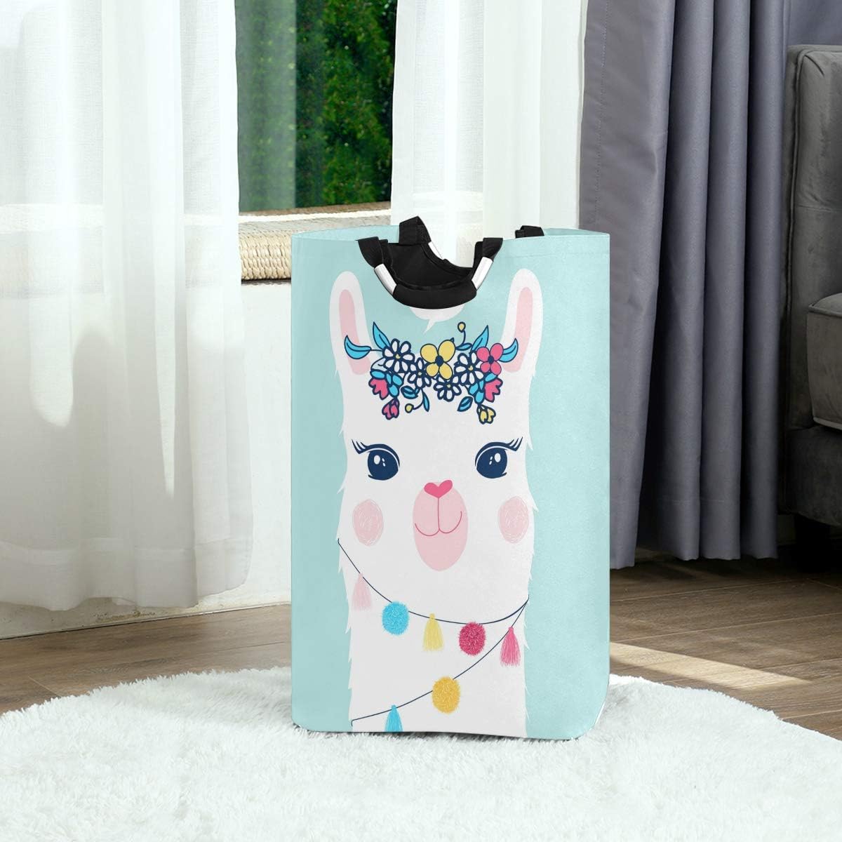 Perfect Llama-Alpaca Design Organizes Your Dirty Clothes