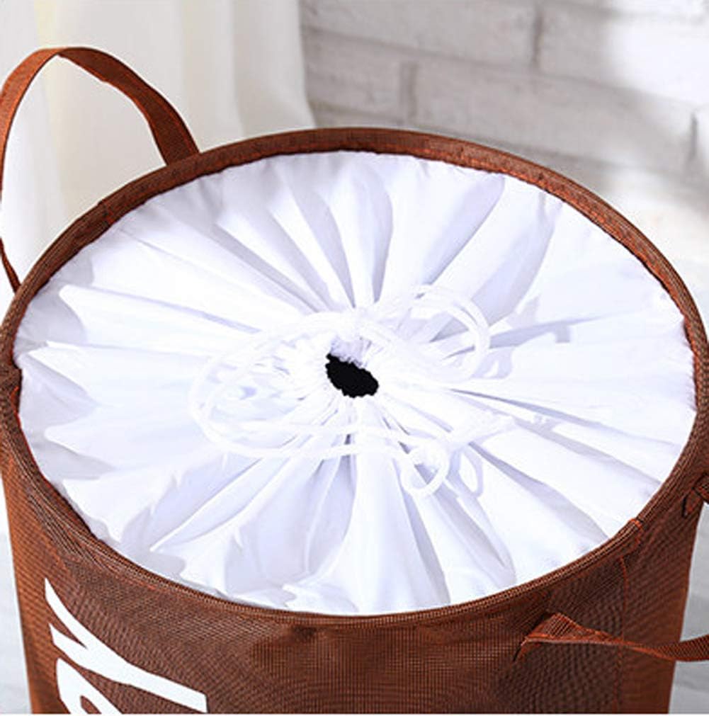 HappyLHL Folding Large Thick Laundry Basket Oxford Fabric Storage Basket Waterproof