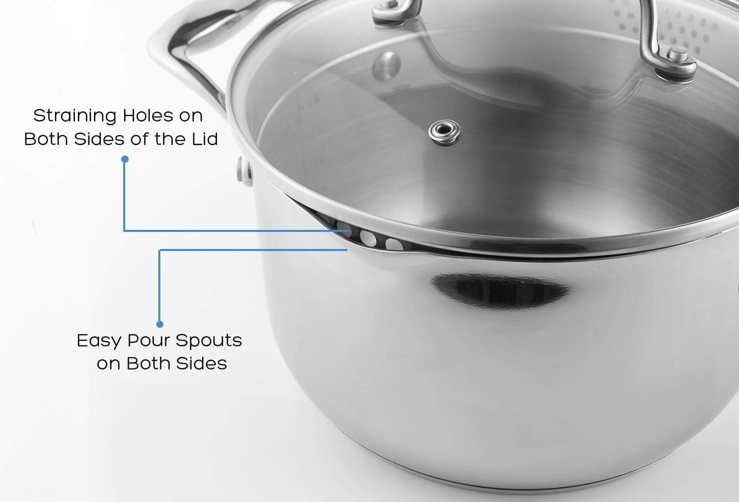 Rorence Stainless Steel Saucepan