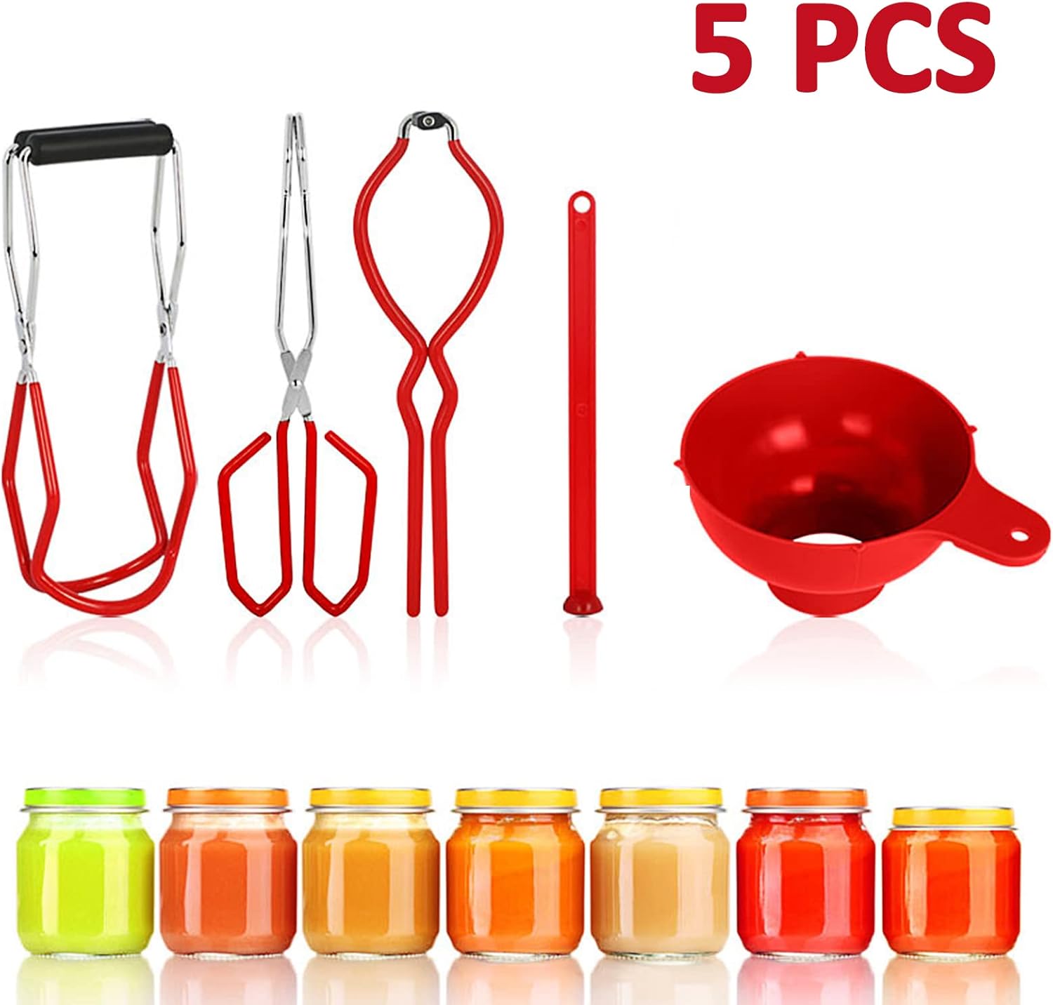 Five-Piece Canning Kit Durable and Functional