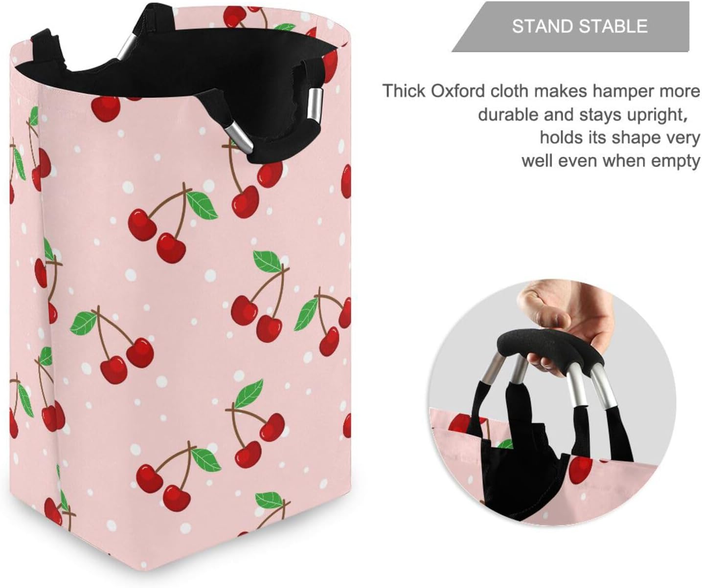 YEGAMEWater-Resistant Laundry Hamper Durable Storage Solution