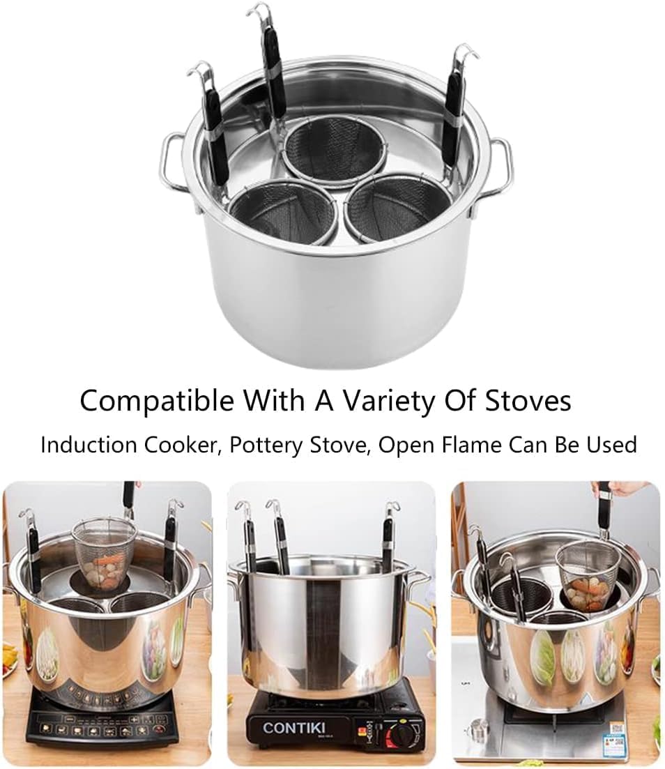 Stainless Steel Pasta Pots Set