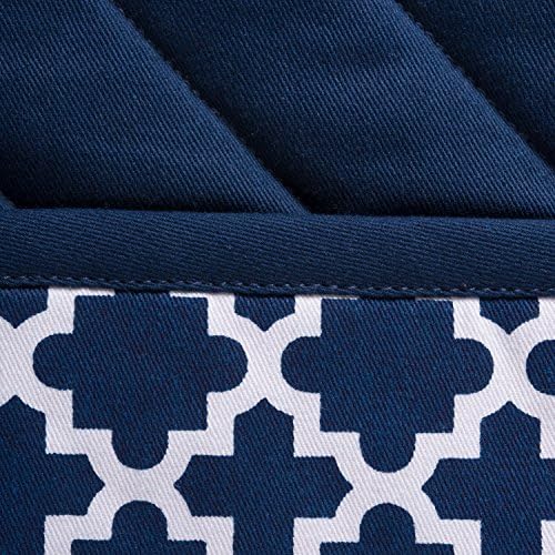 DII Lattice Oven Mitt Potholder Set 2 Piece