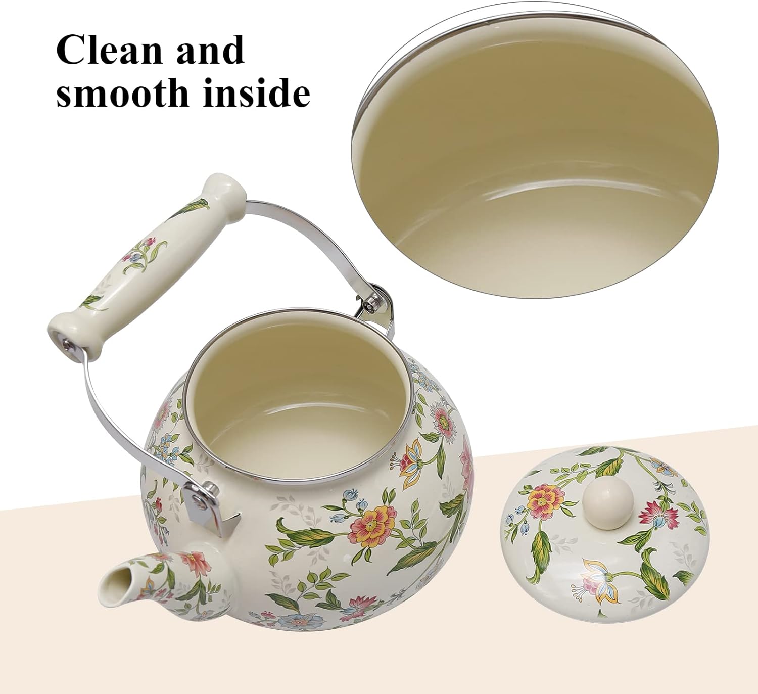 Colorful Retro Tea Kettle 25L Capacity